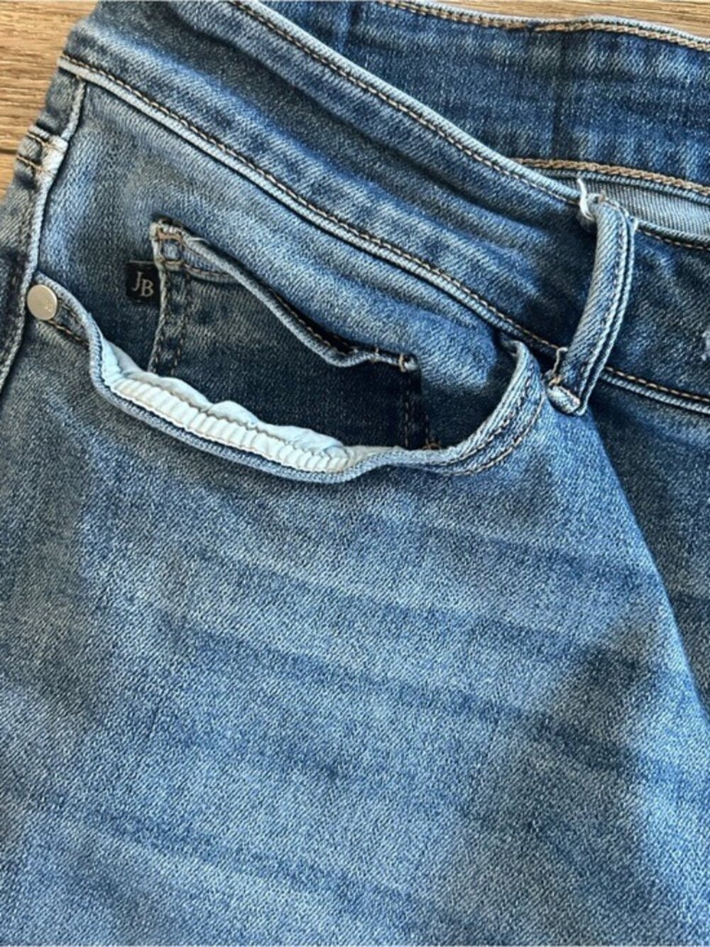 Judy Blue Classic Wide-Leg Women’s Jeans Blue Plus Size 20W Everyday Casual - Picture 8 of 16